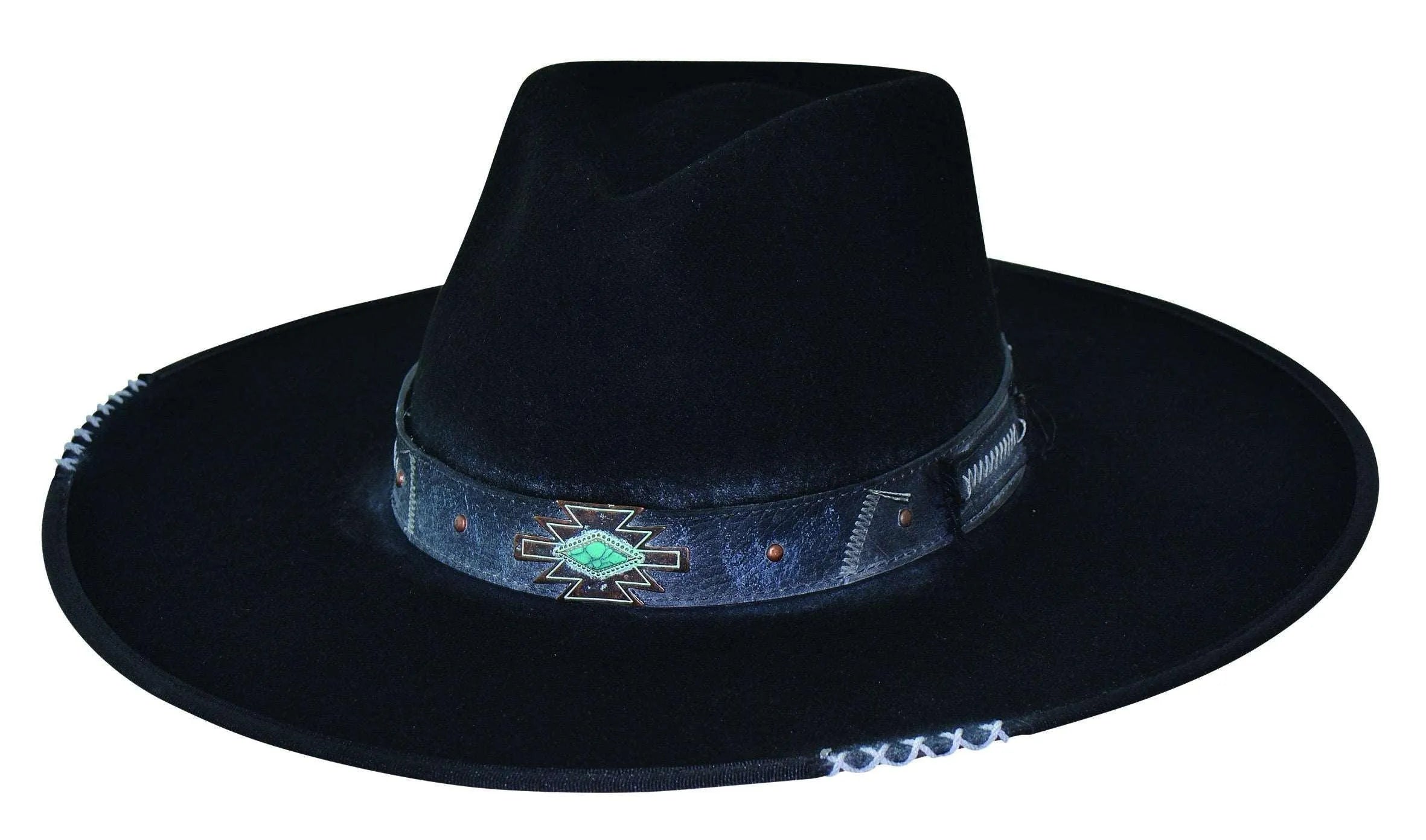 Bullhide Messed Up - Wide Brim Wool Felt Cowboy Hat - Hatcountry