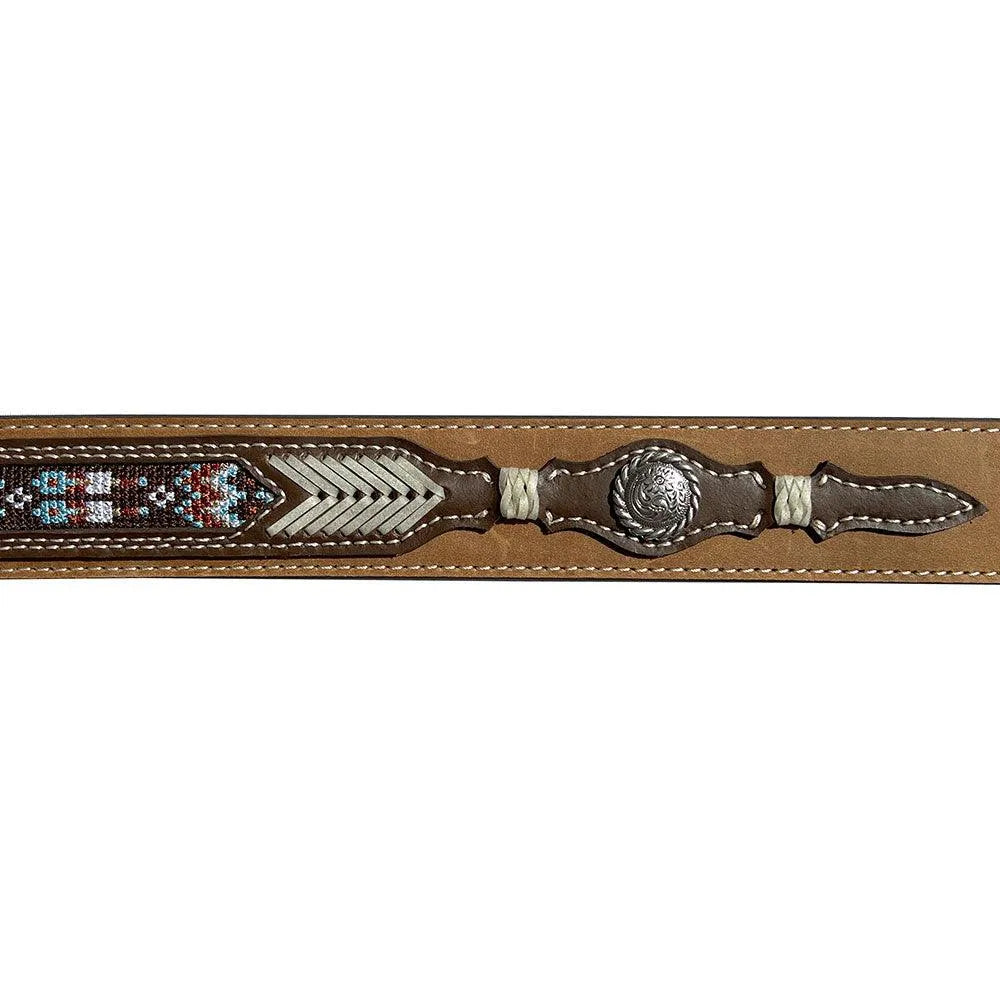 Nocona Southwest Pattern - Mens Leather Belt - Hatcountry