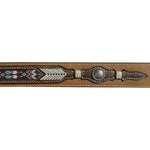 Nocona Southwest Pattern - Mens Leather Belt - Hatcountry