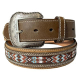 Nocona Southwest Pattern - Mens Leather Belt - Hatcountry