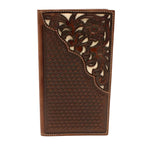 NOCONA RODEO WALLET BASKETWEAVE IVORY-Mens Wallet - Hatcountry