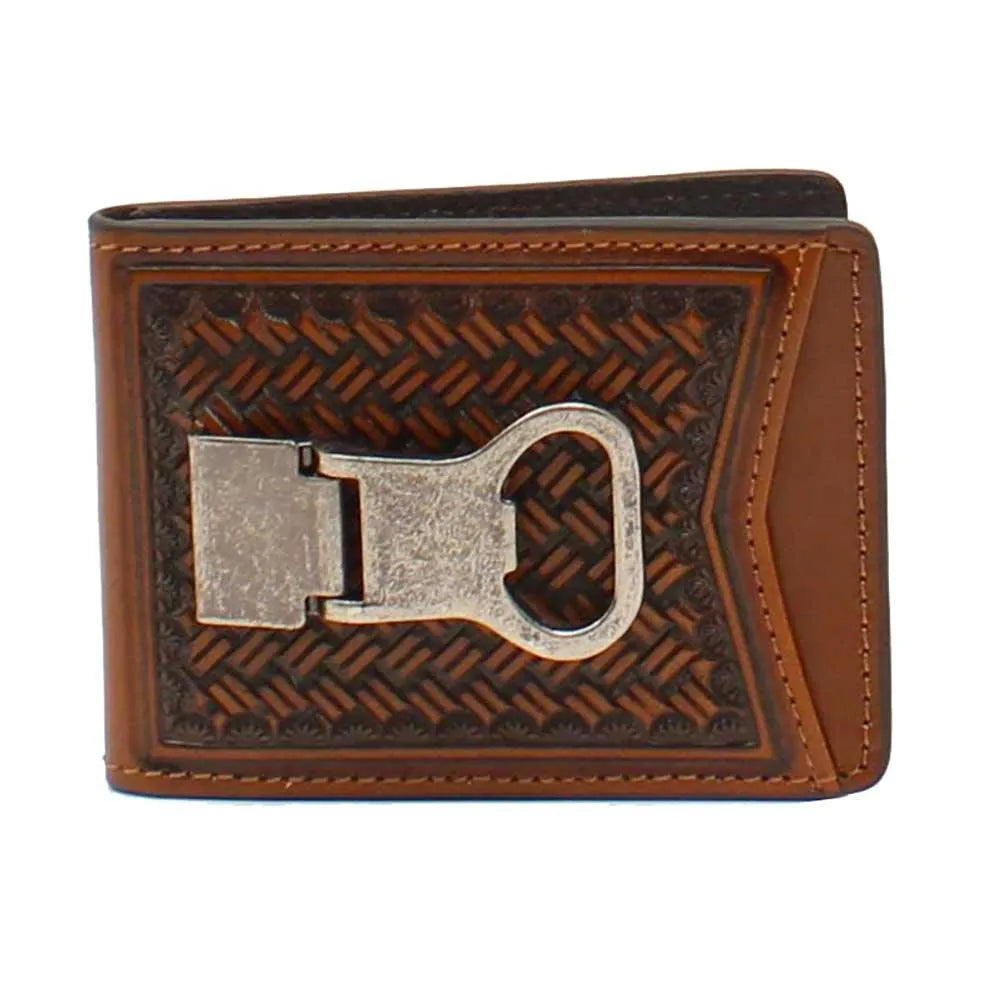 Nocona Bifold Money Clip -Mens Embossed Wallet - Hatcountry