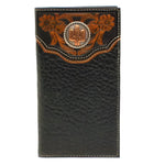 Nocona Floral Embosed Black- Mens Wallet - Hatcountry