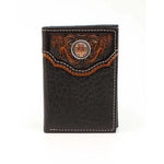 Nocona Vaquero Black - Men's Tri-Fold Wallet - Hatcountry