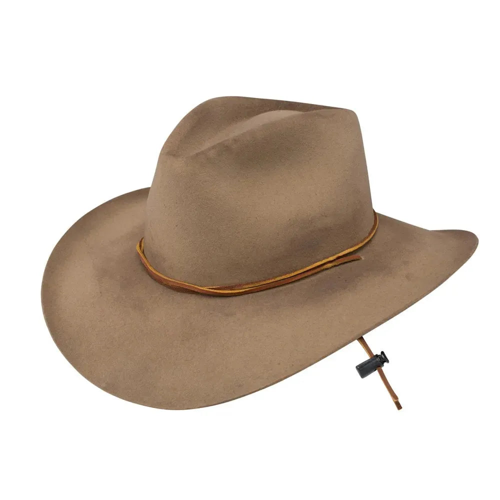 Stetson Kelly – Distressed Wool Felt Outback Hat Hatcountry