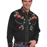 Scully Floral Vines - Men's Western Shirt - Hatcountry