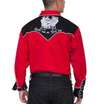 Scully Four Ace Embroidery - Men's Western Shirt - Hatcountry