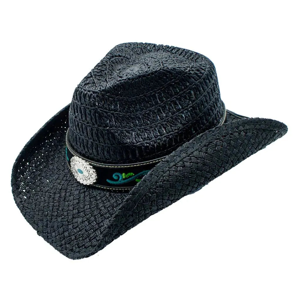 Peter Grimm Panter - Straw Cowgirl Hat - Hatcountry