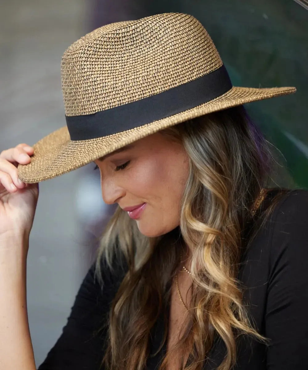 Peter Grimm Erickson - Straw Fedora Hat - Hatcountry