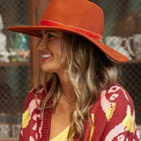 Peter Grimm Jaylin - Wide Brim Wool Felt Cowgirl Hat - Hatcountry