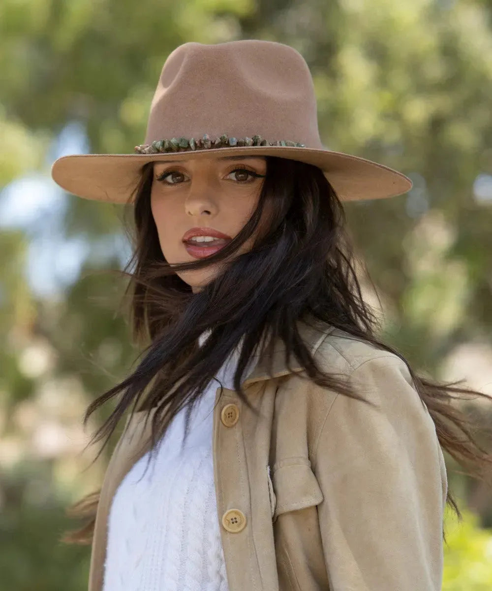 Peter Grimm Jules - Wide Brim Wool Felt Cowgirl Hat - Hatcountry