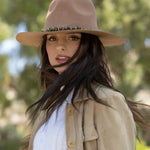 Peter Grimm Jules - Wide Brim Wool Felt Cowgirl Hat - Hatcountry