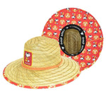 Peter Grimm Peanuts Joe Cool Snoopy - Rye Straw Lifeguard Hat - Hatcountry