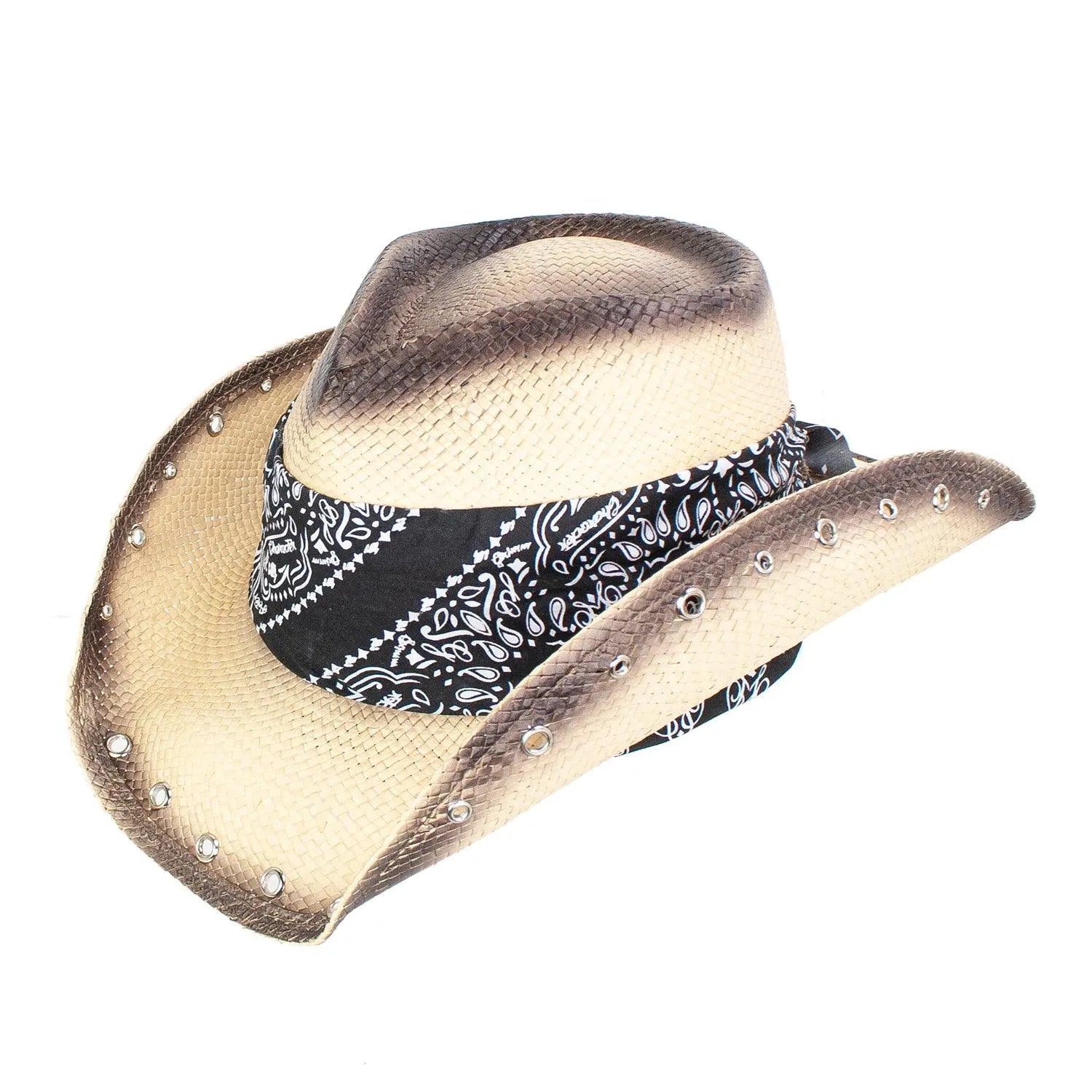 Peter Grimm Anchorage- Shapeable Toyo Straw Cowboy Hat - Hatcountry