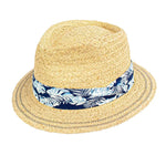 Peter Grimm Pill Box - Straw Fedora Hat - Hatcountry