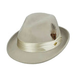 Stacy Adams Johnston - Soft Wool Felt Fedora Hat - Hatcountry