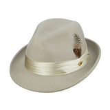Stacy Adams Johnston - Soft Wool Felt Fedora Hat - Hatcountry