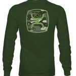 HOOey Zenith (Olive) - Men's Long Sleeve T-Shirt - Hatcountry