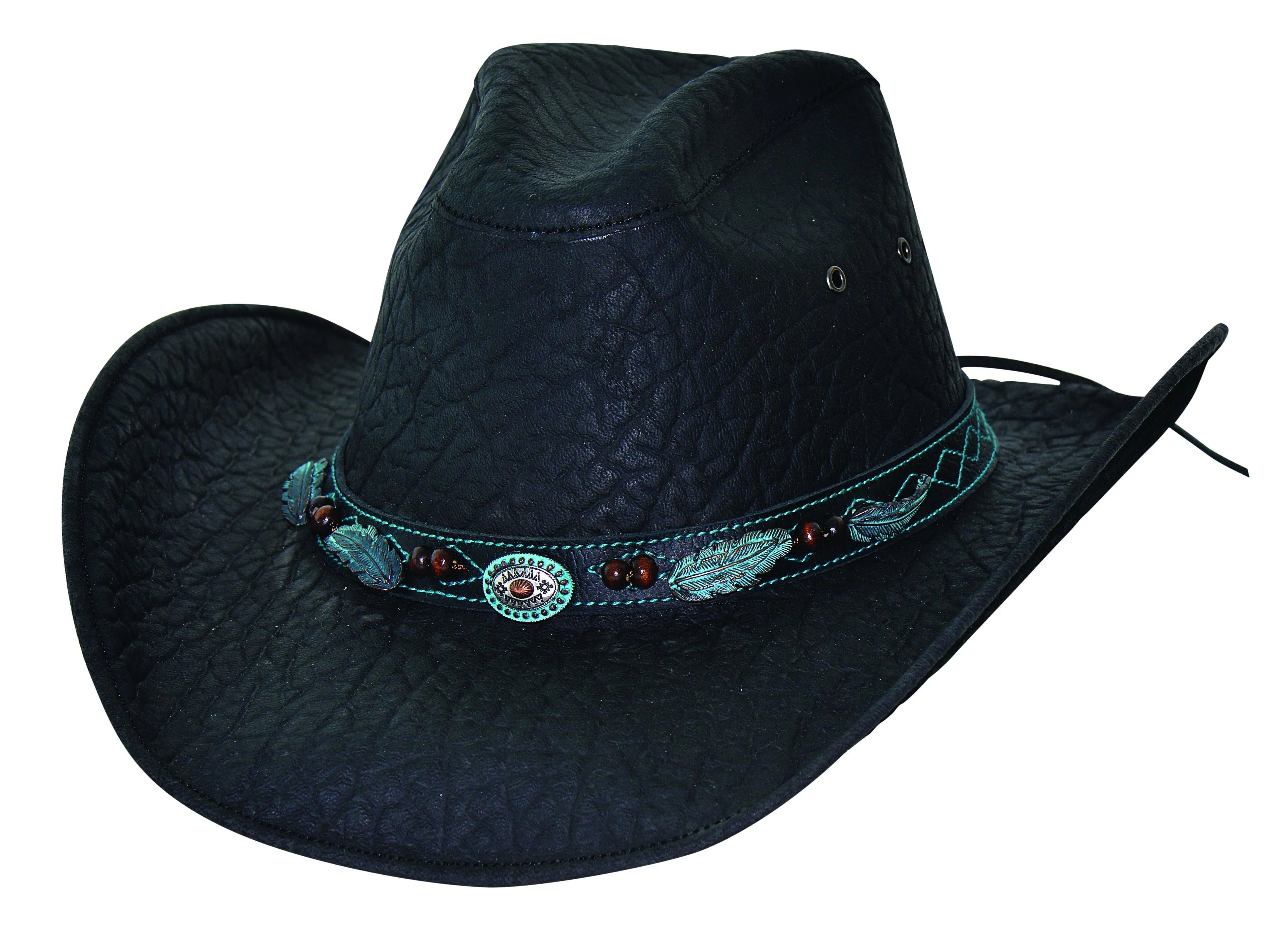 Bullhide Serenade - Leather Cowboy Hat - Hatcountry