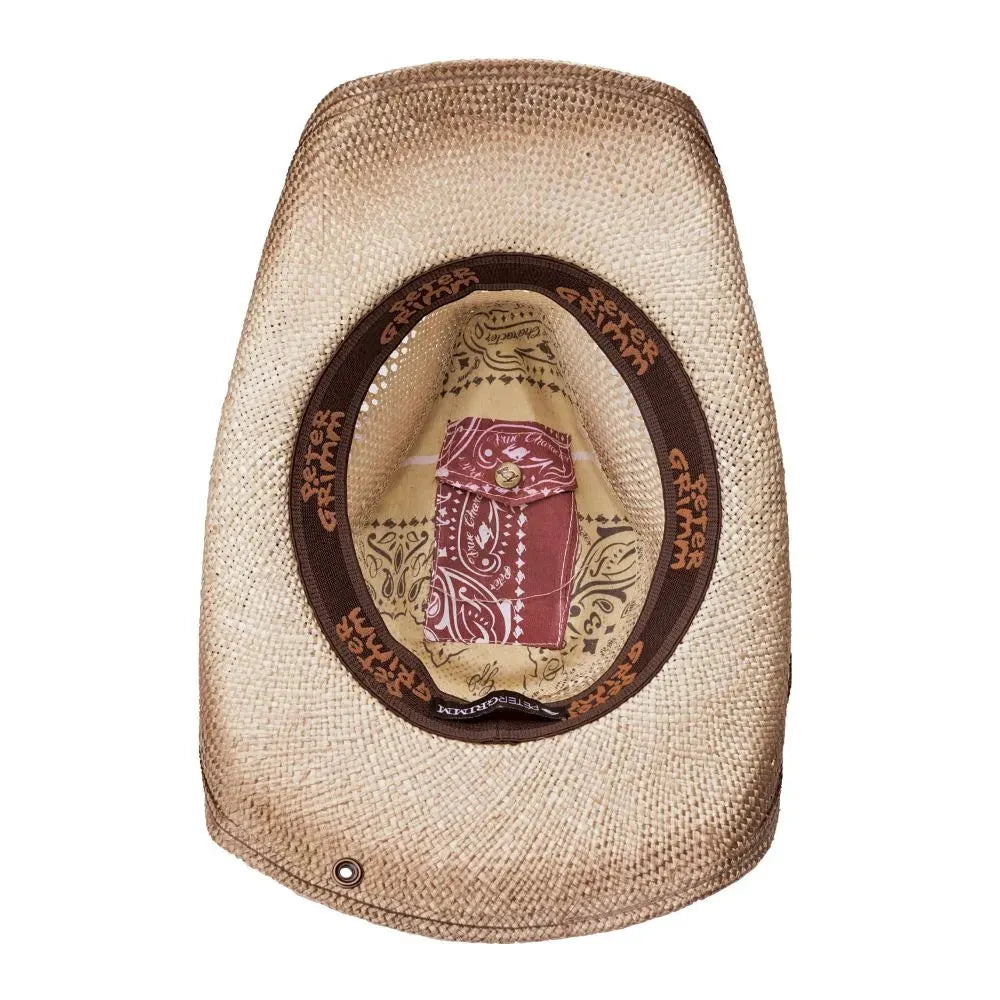 Peter Grimm Shaggy - Straw Cowboy Hat - Hatcountry