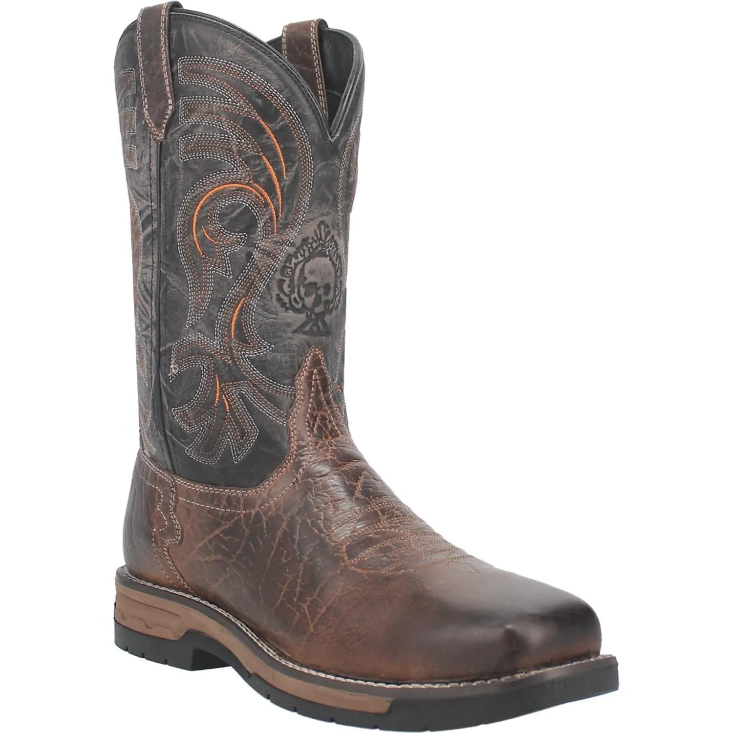 Laredo Hawke (Safety Toe) - Men's Leather Cowboy Work Boot - Hatcountry