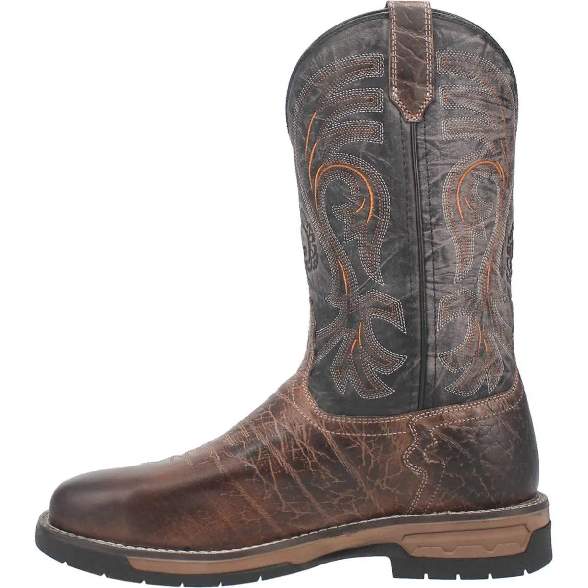 Laredo Hawke (Safety Toe) - Men's Leather Cowboy Work Boot - Hatcountry