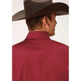 Roper Solid Poplin Snap - Mens Western Shirt - Hatcountry