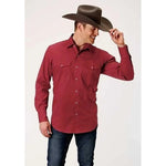 Roper Solid Poplin Snap - Mens Western Shirt - Hatcountry