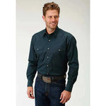 Roper Solid Poplin Snap - Mens Western Shirt - Hatcountry