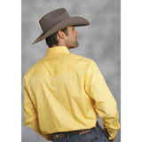 Roper Solid Poplin Snap - Mens Western Shirt - Hatcountry