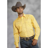 Roper Solid Poplin Snap - Mens Western Shirt - Hatcountry