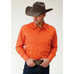 Roper Solid Poplin Snap - Mens Western Shirt - Hatcountry