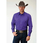 Roper Solid Poplin Snap - Mens Western Shirt - Hatcountry