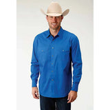 Roper Solid Poplin Snap - Mens Western Shirt - Hatcountry