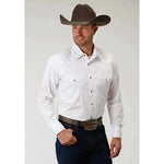 Roper Solid Poplin Snap - Mens Western Shirt - Hatcountry