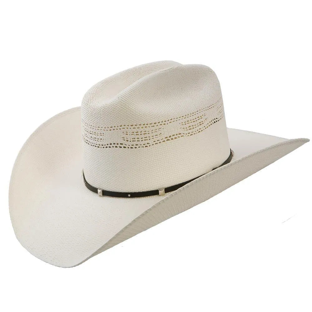 Stetson White Horse – Bangora Straw Cowboy Hat - Hatcountry