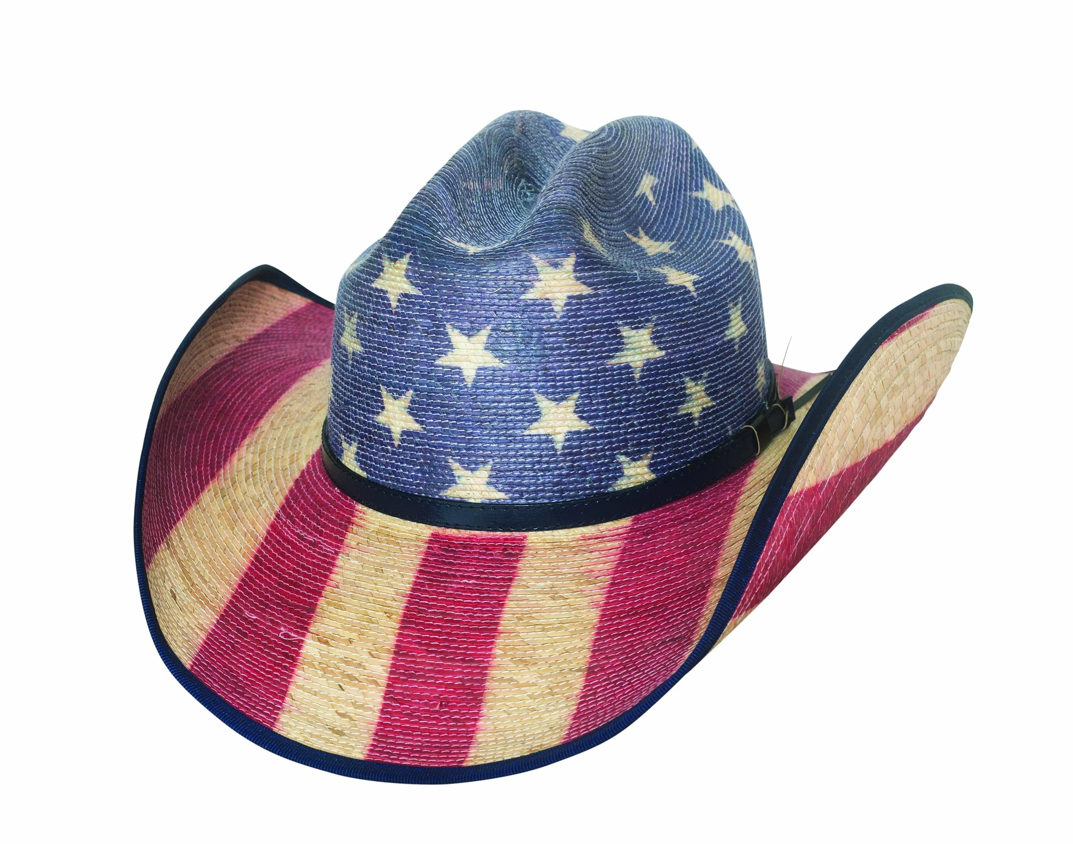 Bullhide Star Spangled - (20X) Straw Cowboy Hat - Hatcountry