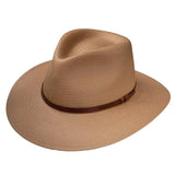 Stetson Limestone - Panama Straw Fedora Hat - Hatcountry