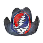 Peter Grimm Grateful Dead SYF Nothing But A Good Time (Black) - Straw Cowboy Hat - Hatcountry