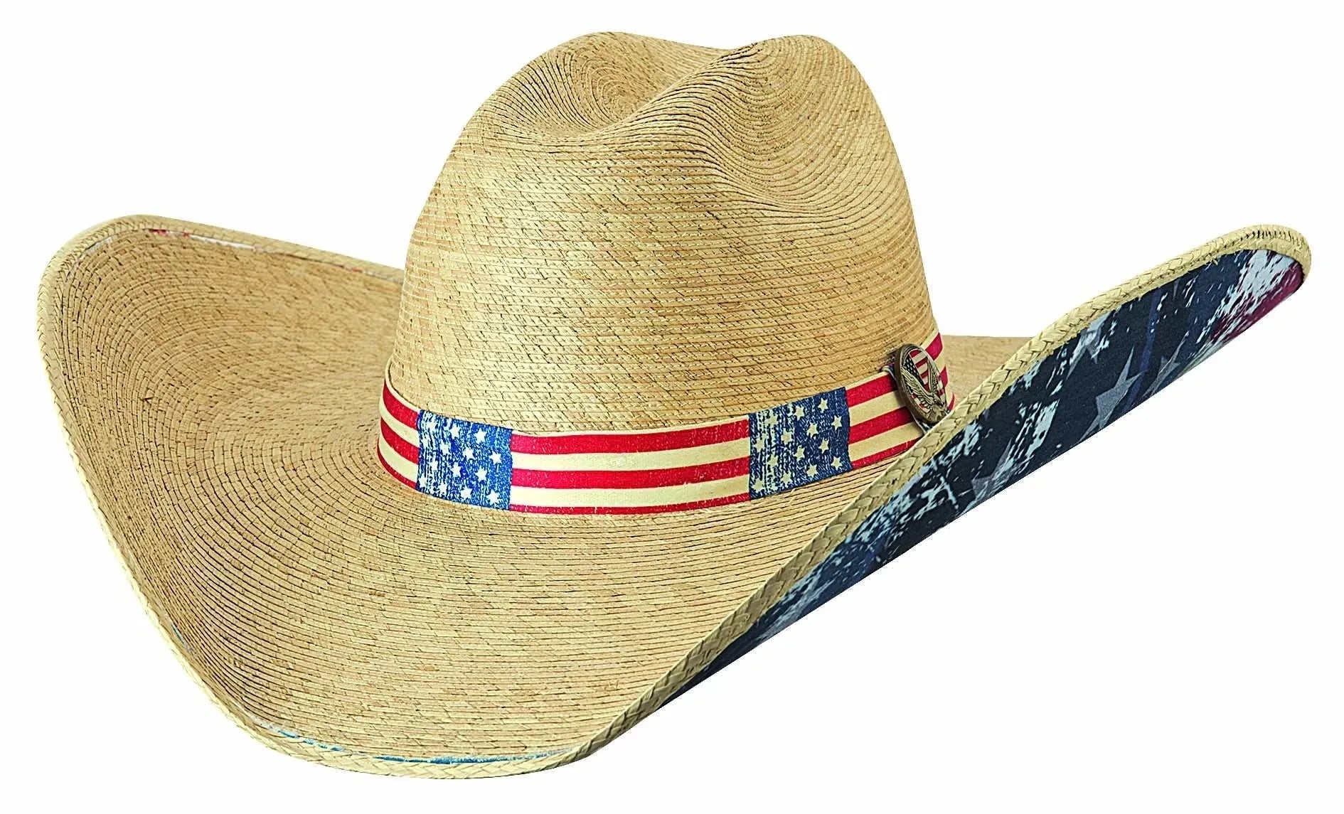 Bullhide Truly American - Mexican Palm Straw Cowboy Hat - Hatcountry