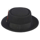 Scala Encore - Structured Wool Felt Pork Pie Hat - Hatcountry