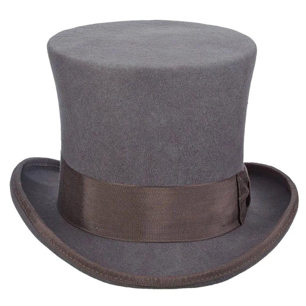 Scala Mad Hatter - Wool Felt Top Hat - Hatcountry