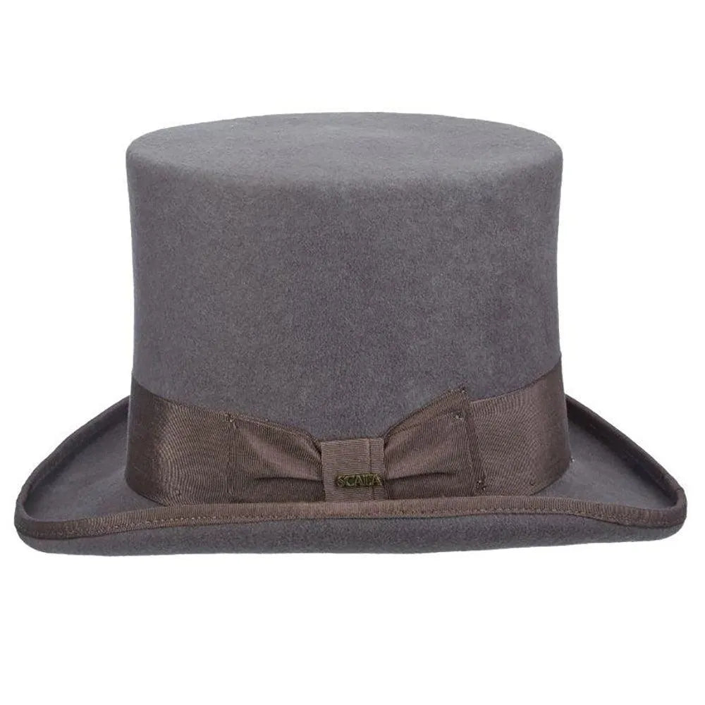 Scala Mad Hatter - Wool Felt Top Hat - Hatcountry