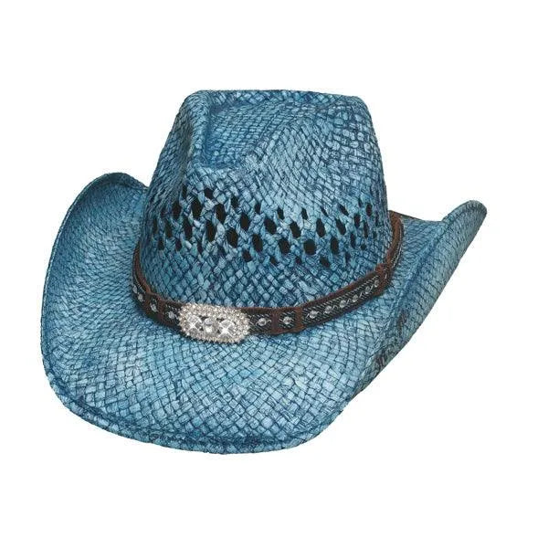 Bullhide Wild And Blue - Straw Cowgirl Hat - Hatcountry