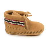 Minnetonka Braid Bootie - Infants Moccasin Bootie - Hatcountry