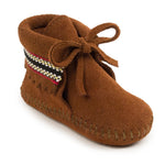 Minnetonka Braid Bootie - Infants Moccasin Bootie - Hatcountry