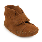 Minnetonka VELCRO Front Strap Bootie - Infants Moccasins - Hatcountry