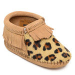 Minnetonka Leopard Riley Bootie - Infants Moccasins - Hatcountry