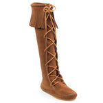 Minnetonka Front Lace Knee High Boot - Womens Boots - Hatcountry
