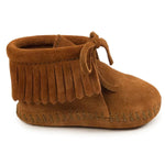 Minnetonka Fringe Bootie - Infants Moccasins - Hatcountry